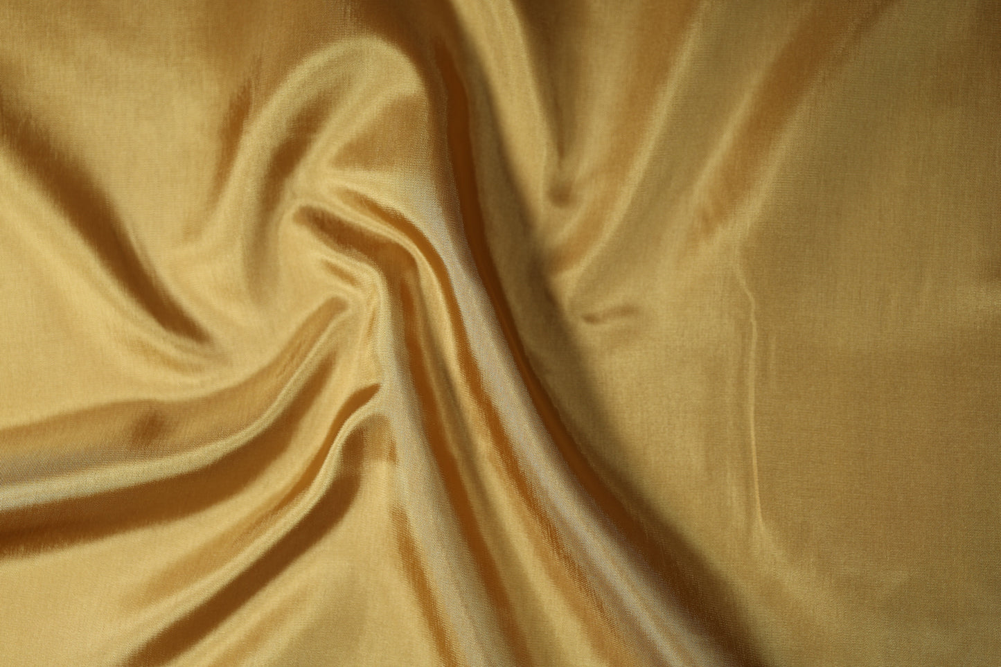 Glatter Futterstoff Taft – Farbe: Goldbraun