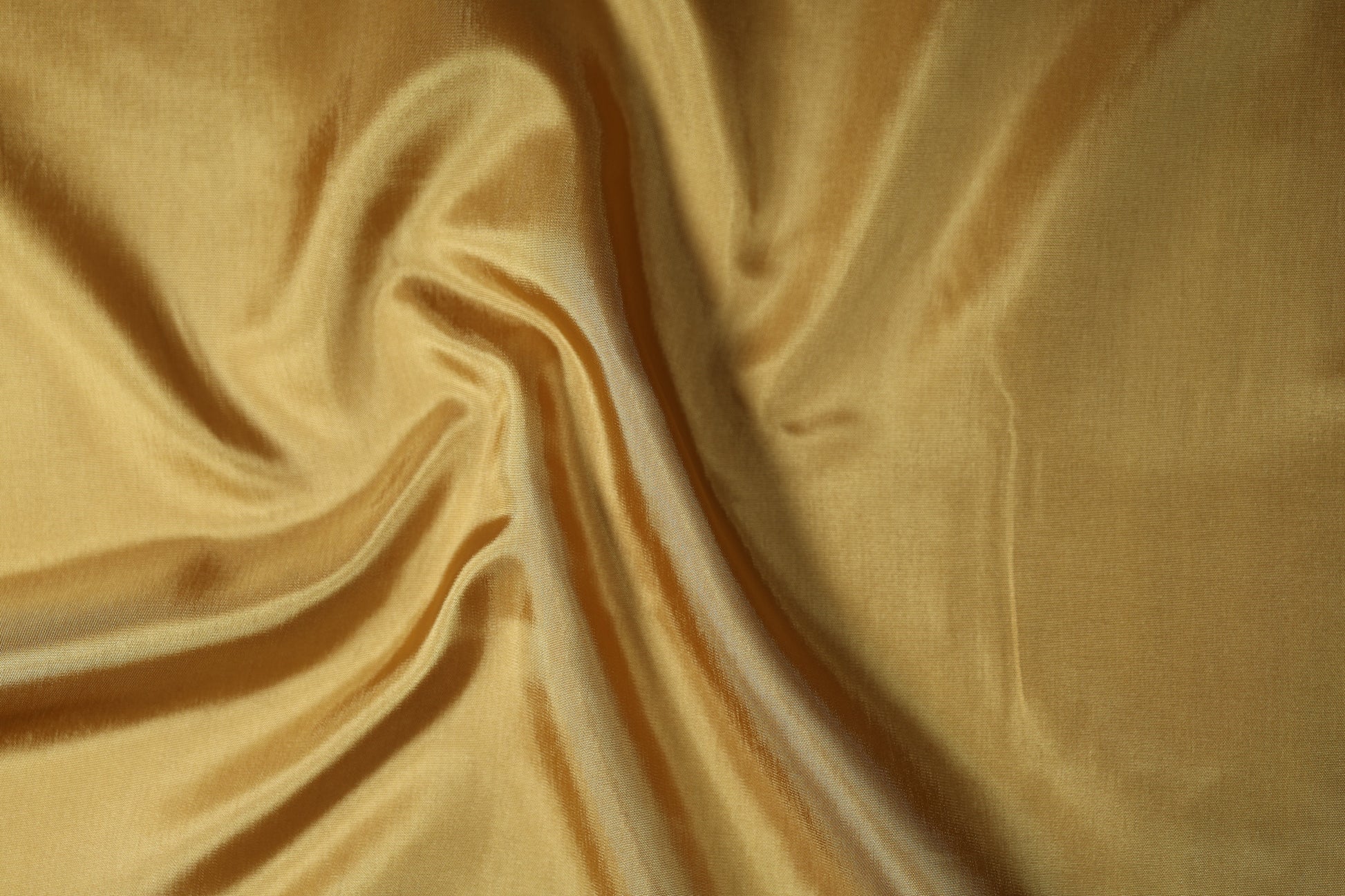 Glatter Futterstoff Taft – Farbe: Goldbraun