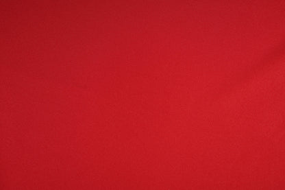 Hochwertiger Polyester Panama in Rot – pflegeleicht und langlebig
