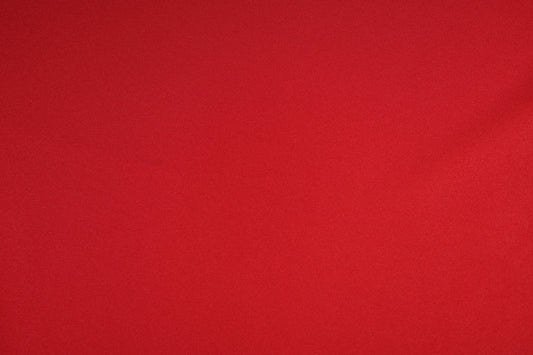 Hochwertiger Polyester Panama in Rot – pflegeleicht und langlebig