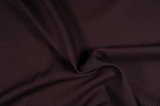 Polyester Panama Stoff in Schokobraun – ideal für kreative Projekte und Dekorationen