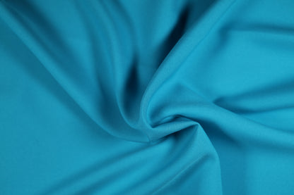 Polyester Panama Stoff in Türkis – ideal für kreative Projekte und stilvolle Heimtextilien