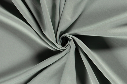 Polyester Stoff graugrün Meterware nicht elastisch für Bekleidung Stoffeya