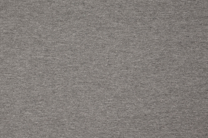 Baumwolljersey Grau meliert für Kleidung – ideal für Basics und Loungewear