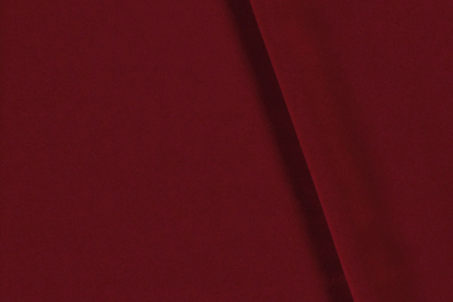 Polyester Stoff dunkelrot Uni matt Burlington Qualität nicht elastisch Stoffeya