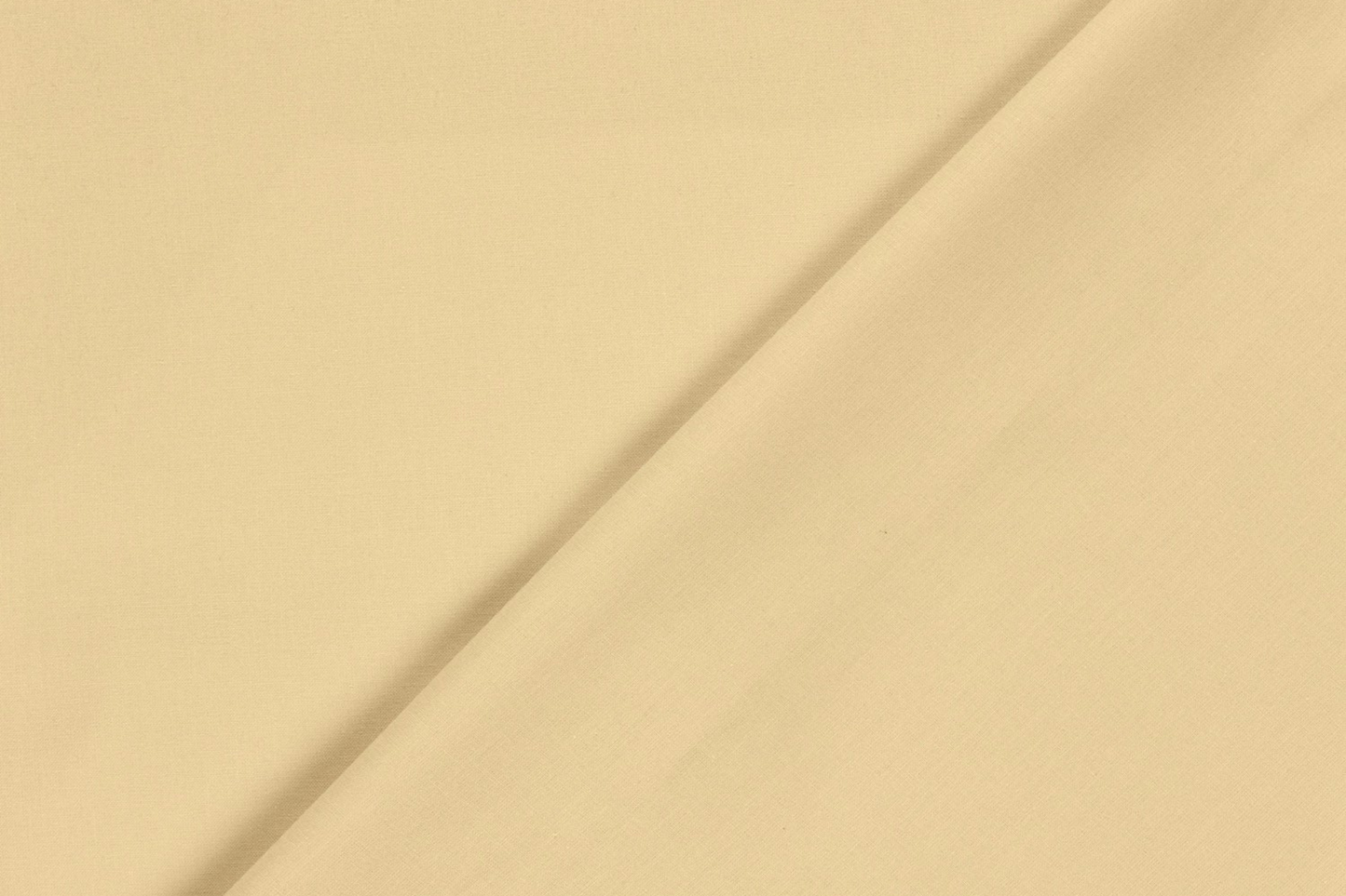Uni Stoff Sandfarben aus 100 Prozent Baumwolle ideal für Deko und Bekleidung