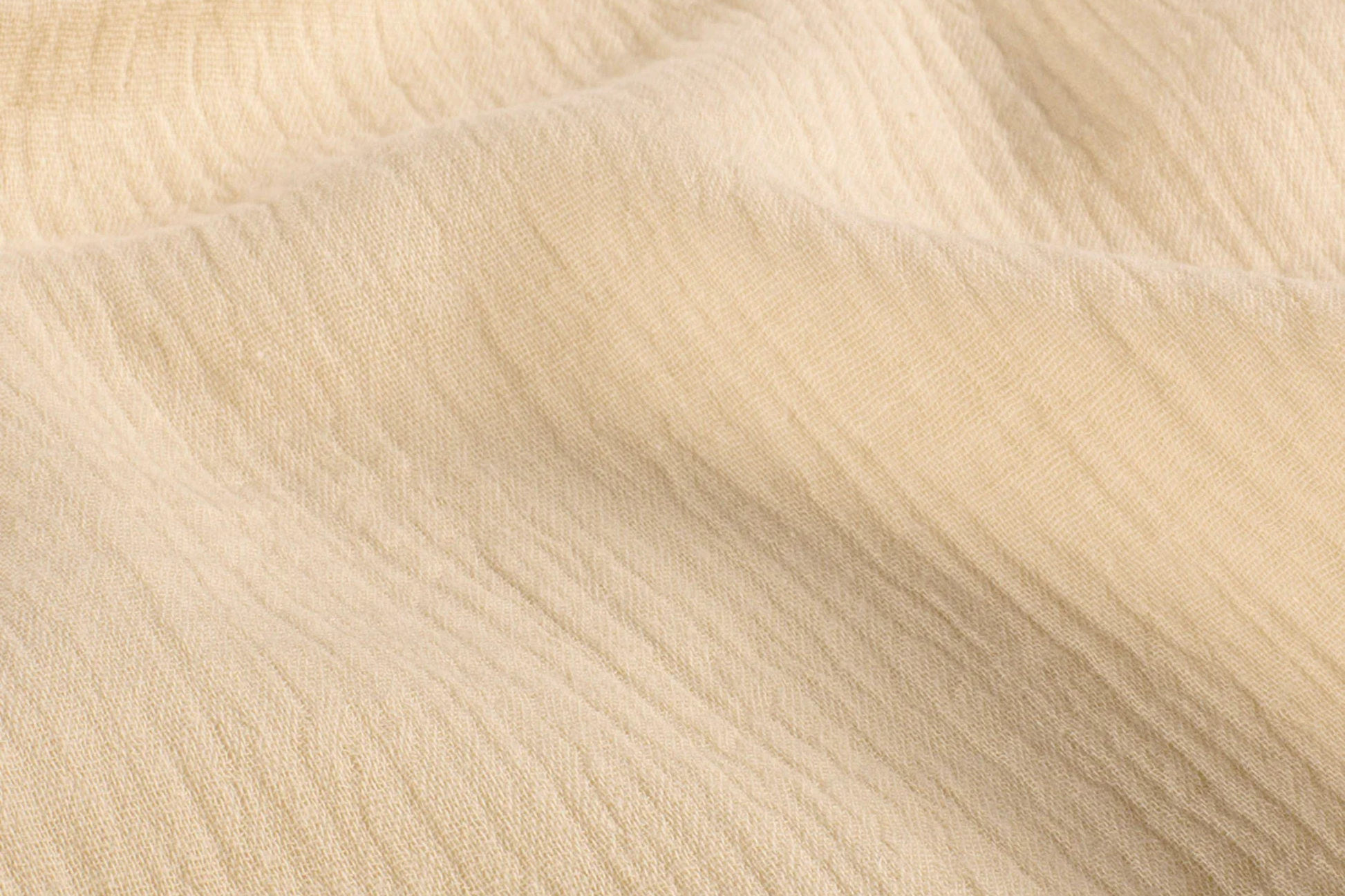 Musselin Stoff beige für Babykleidung und Sommermode