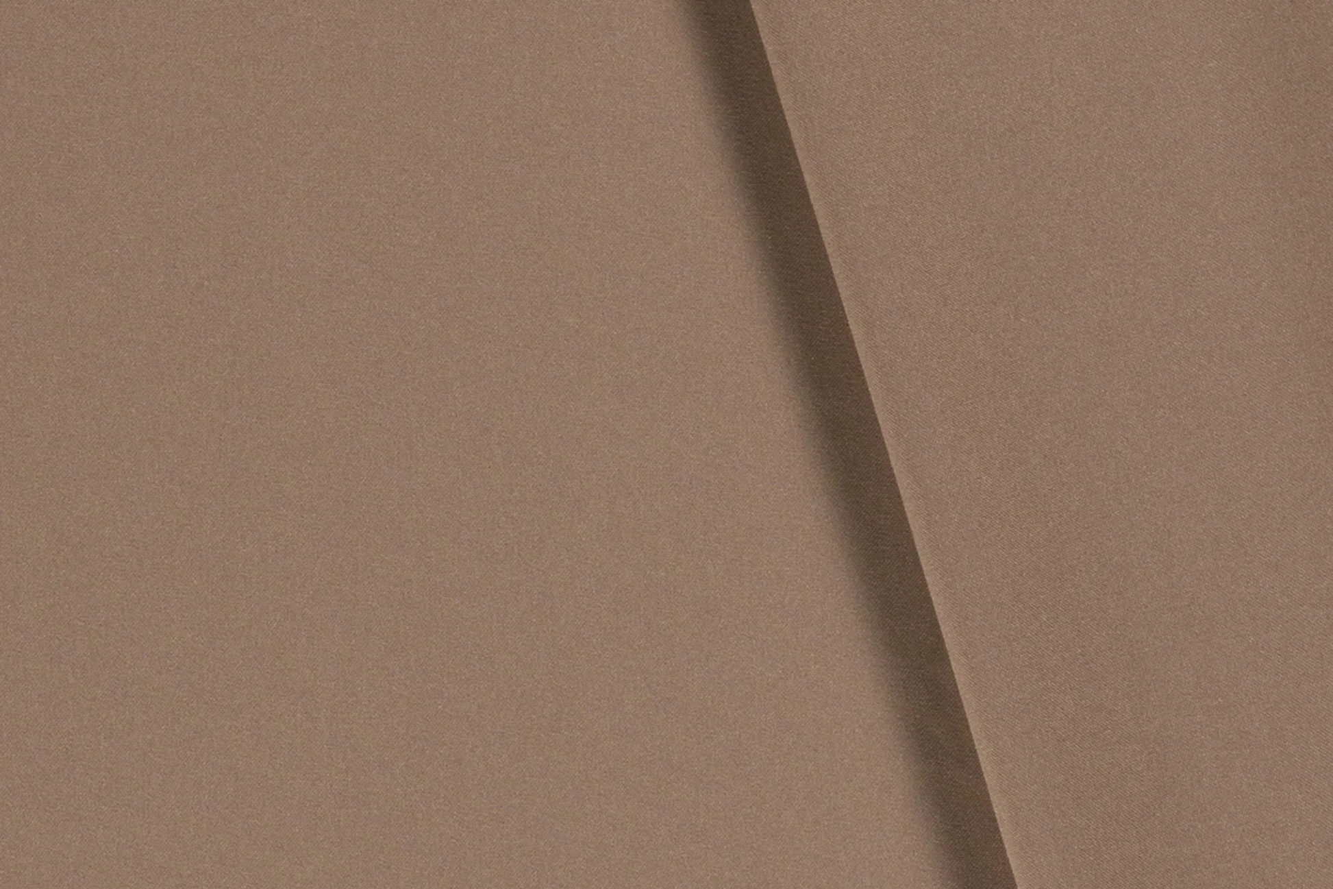 Meterware Polyester Stoff taupe braun Uni klassisch elegant