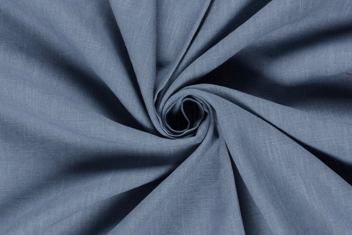 Leinen – Naturleinen Jeansblau
