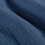Musselin Stoff Indigoblau – Weicher Baumwollstoff Uni aus 100% Baumwolle