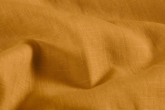 Leinen – 100% Naturleinen Senf