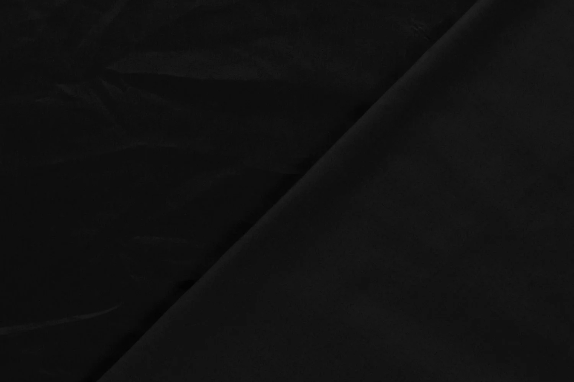 Uni Baumwollstoff Schwarz weich fallend