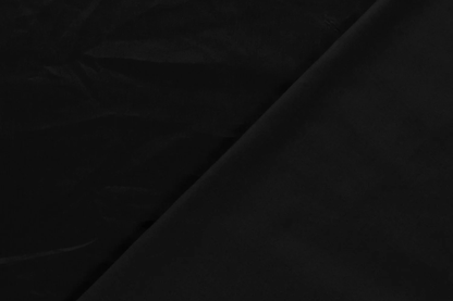 Uni Baumwollstoff Schwarz weich fallend