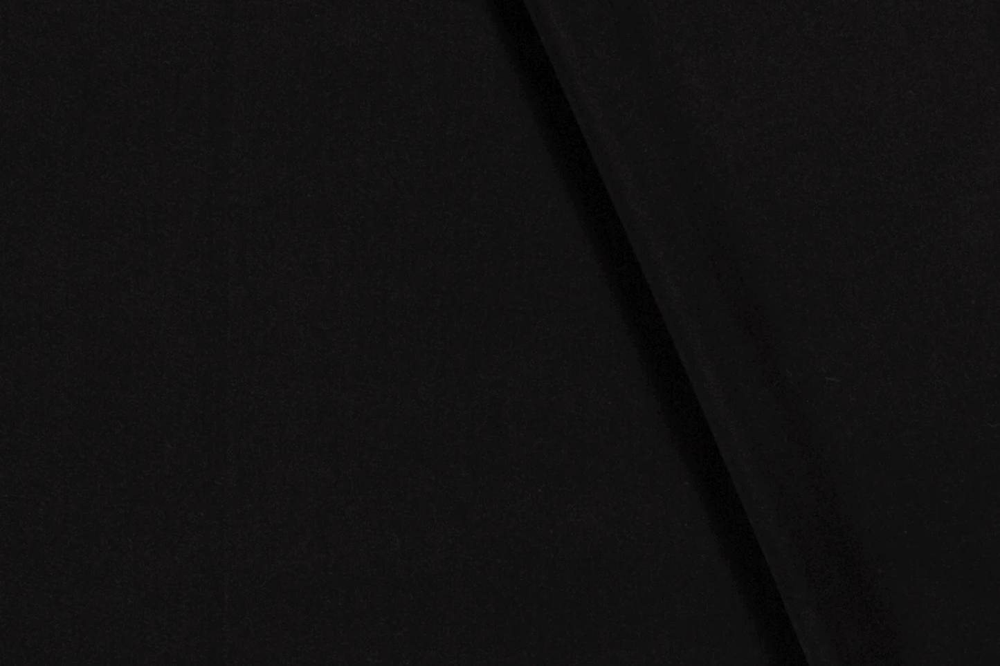 Viskose Poplin Stoff schwarz glatt weich Uni Stoffeya