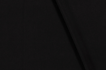 Viskose Poplin Stoff schwarz glatt weich Uni Stoffeya