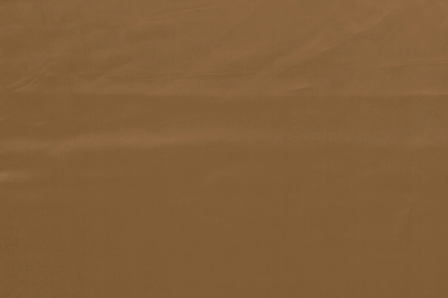 Matter Satin Stoff in Camel aus Baumwolle
