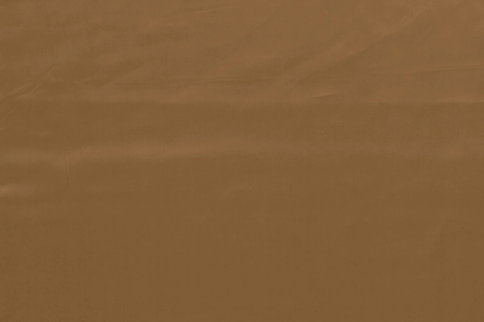 Matter Satin Stoff in Camel aus Baumwolle