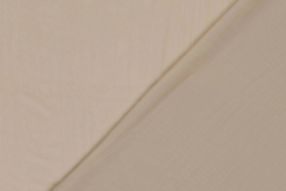 Fließender Chiffonstoff in Creme – Leicht & halbtransparent für elegante Mode