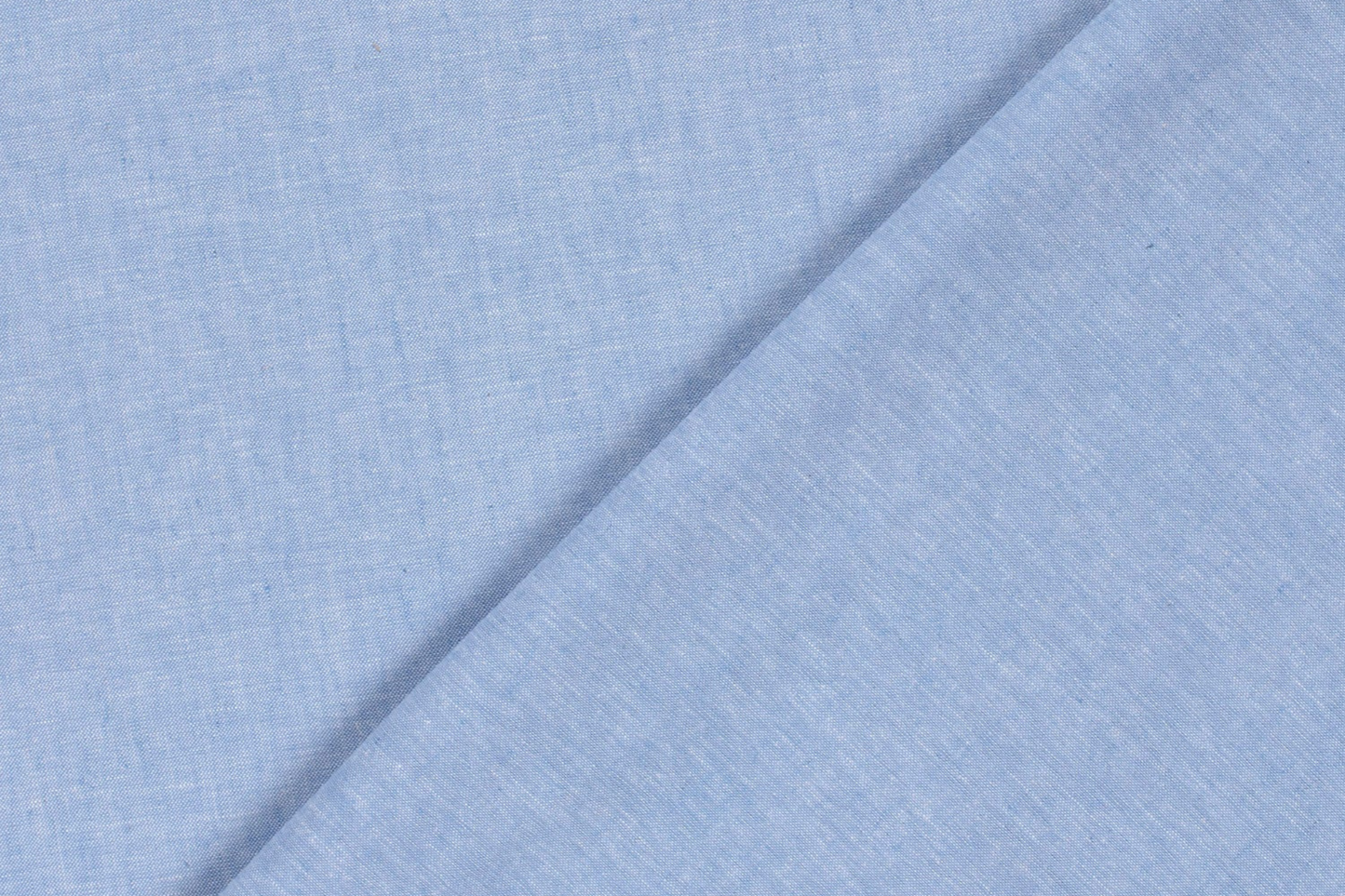 Leinen Stoff Babyblau Chambré | Leinen Baumwolle