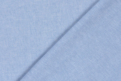 Leinen Stoff Babyblau Chambré | Leinen Baumwolle