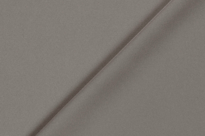 Glatter Polyesterstoff Taupe Uni matt für Hosen und Blazer