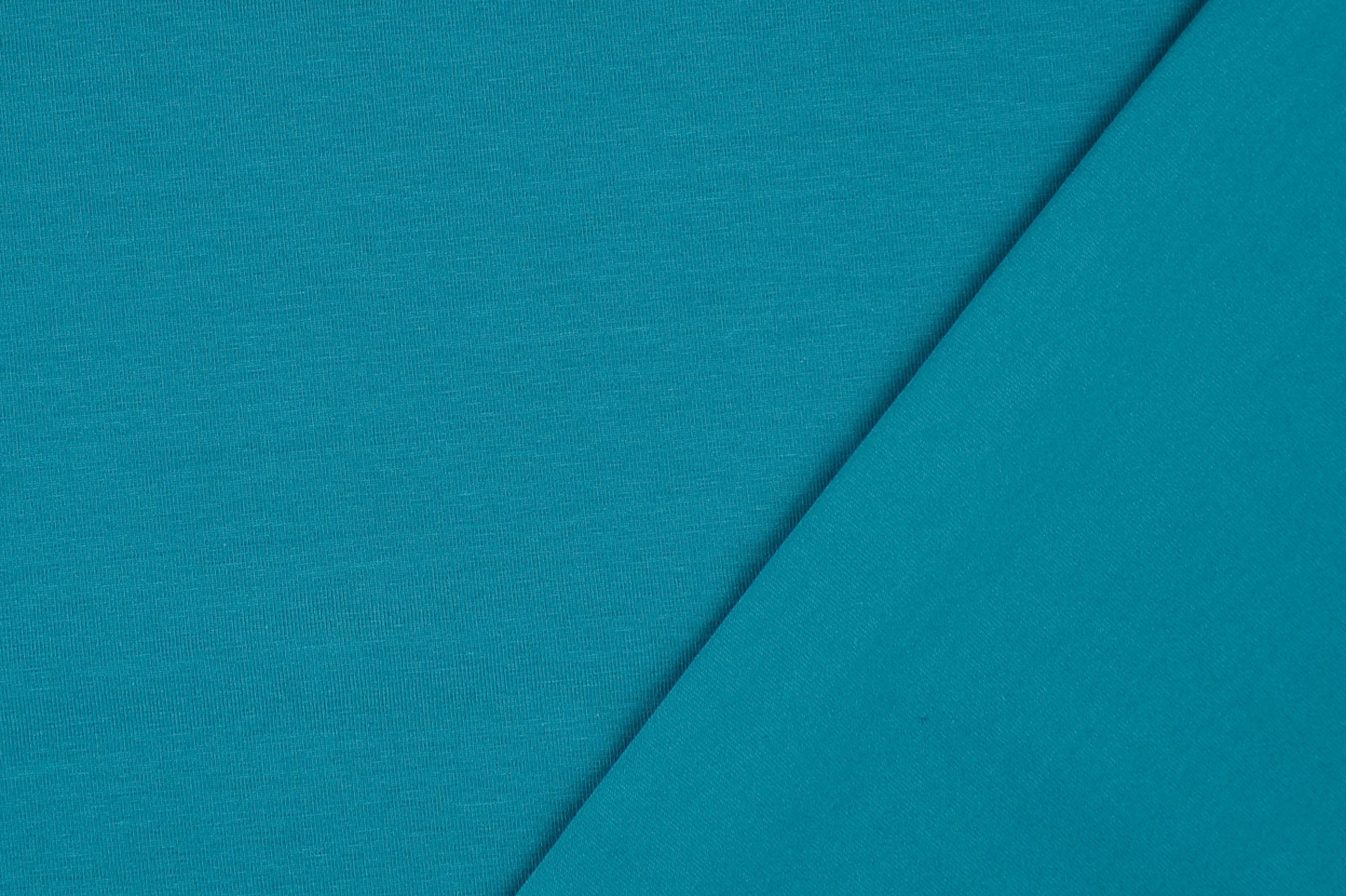 Baumwolljersey Türkisblau für Kleidung – ideal für moderne Designs