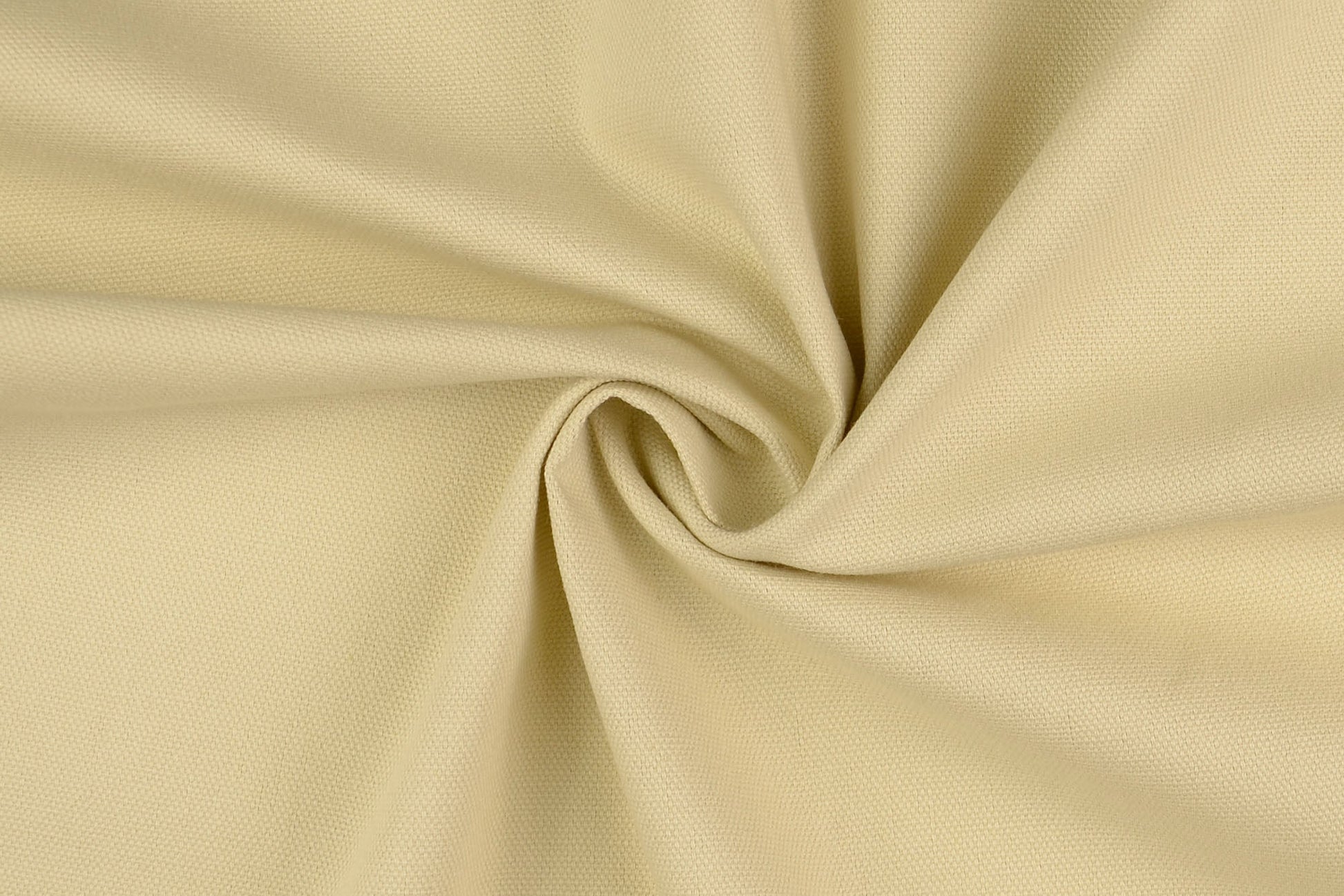 Canvas Stoff Uni in natürlichem Beige
