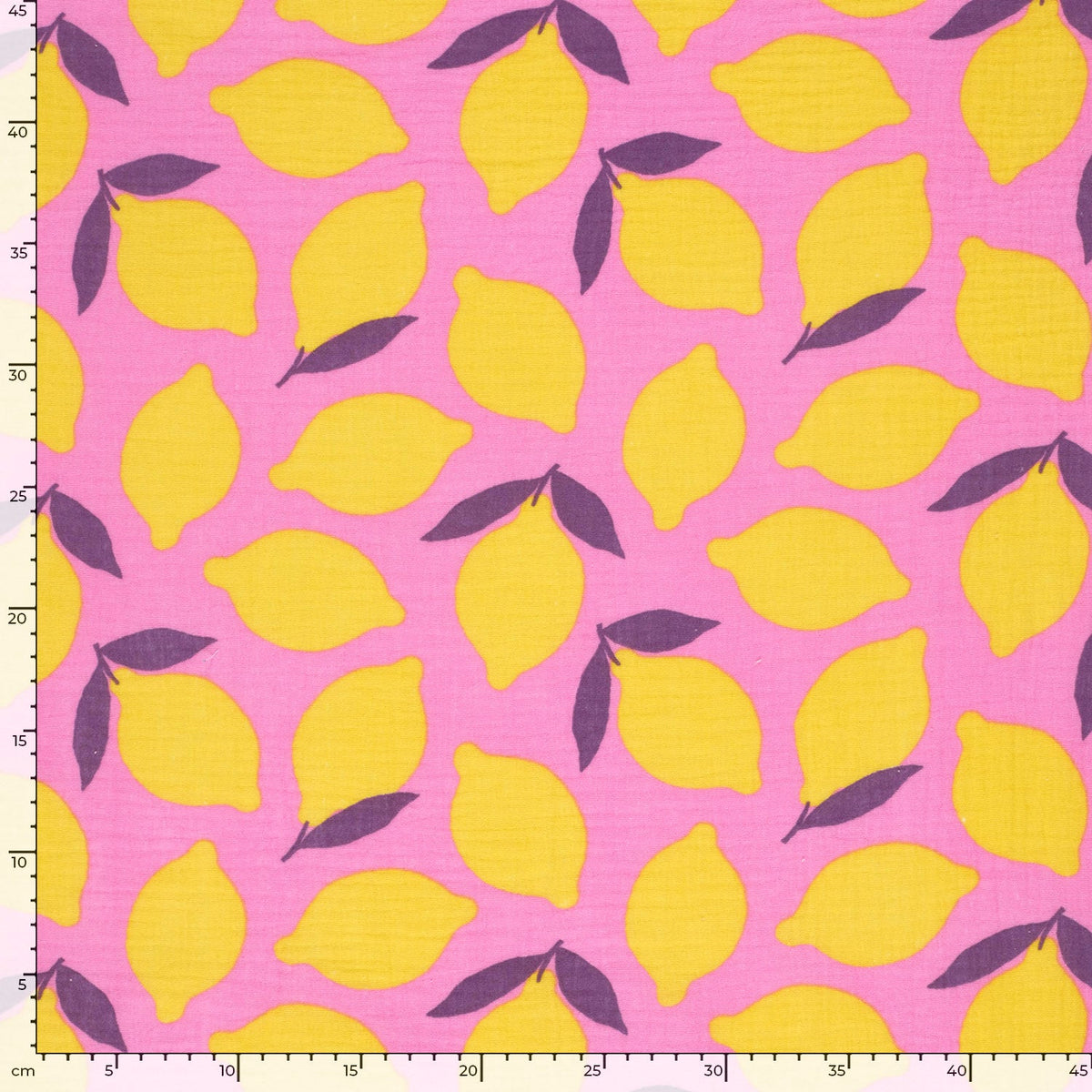 Musselin Obst & Früchte Rosa – Rolle