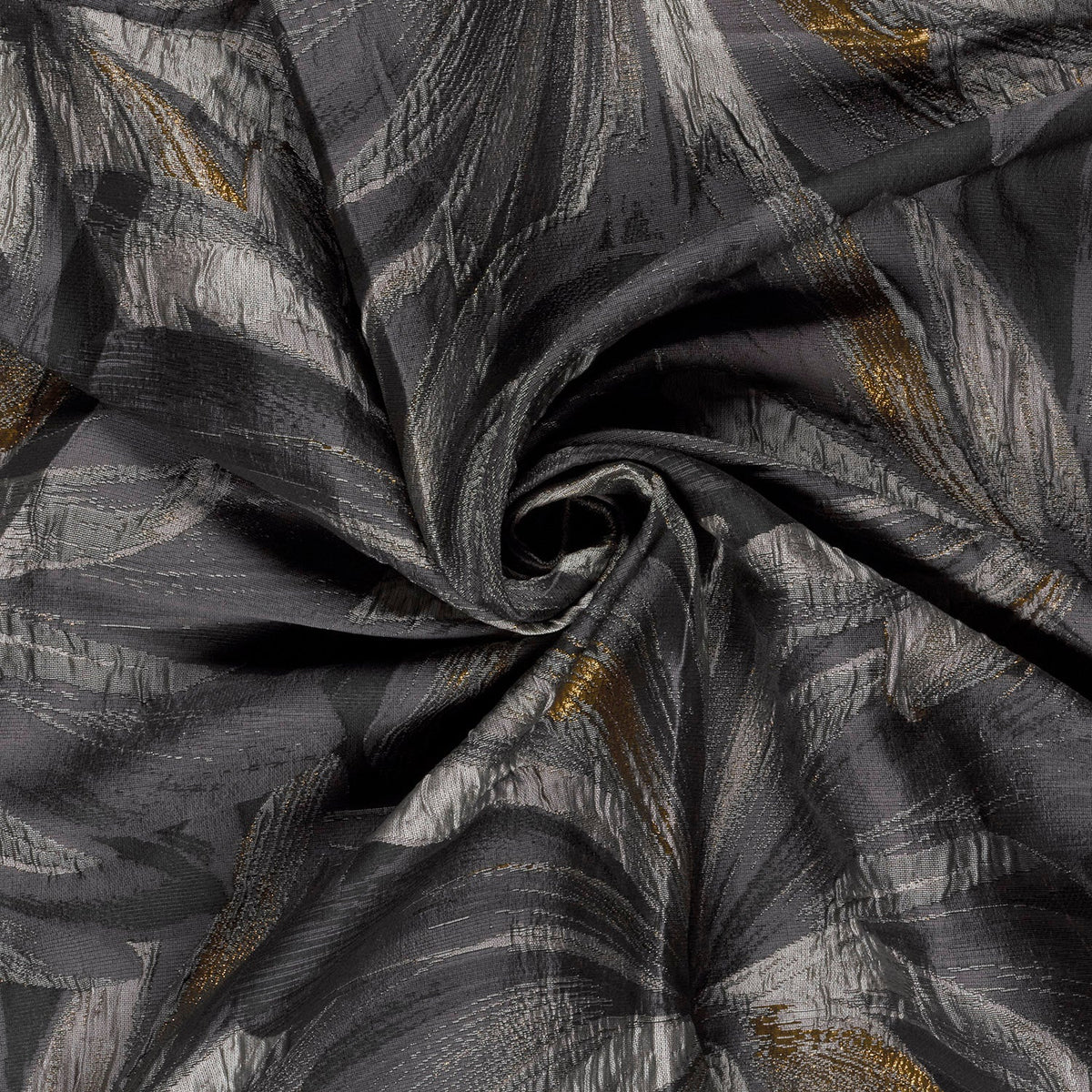 Jacquard Blumen Schwarz – Fall