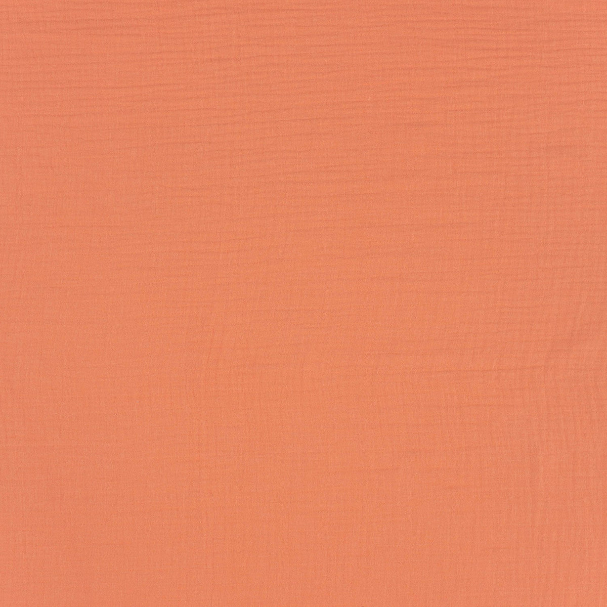 Musselin Stoff Koralle – Detail