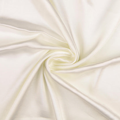 Satin Stoff Weiß elastisch
