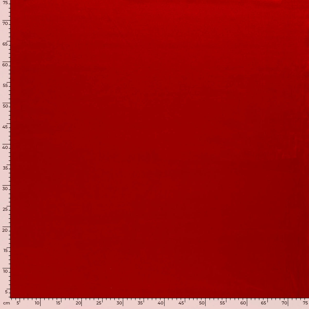 Satin Stretch Stoff Rot – Nahaufnahme