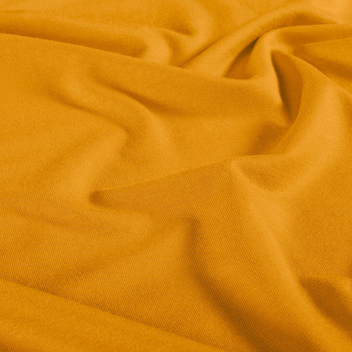 Viskose Jersey Ocker – Stoffansicht