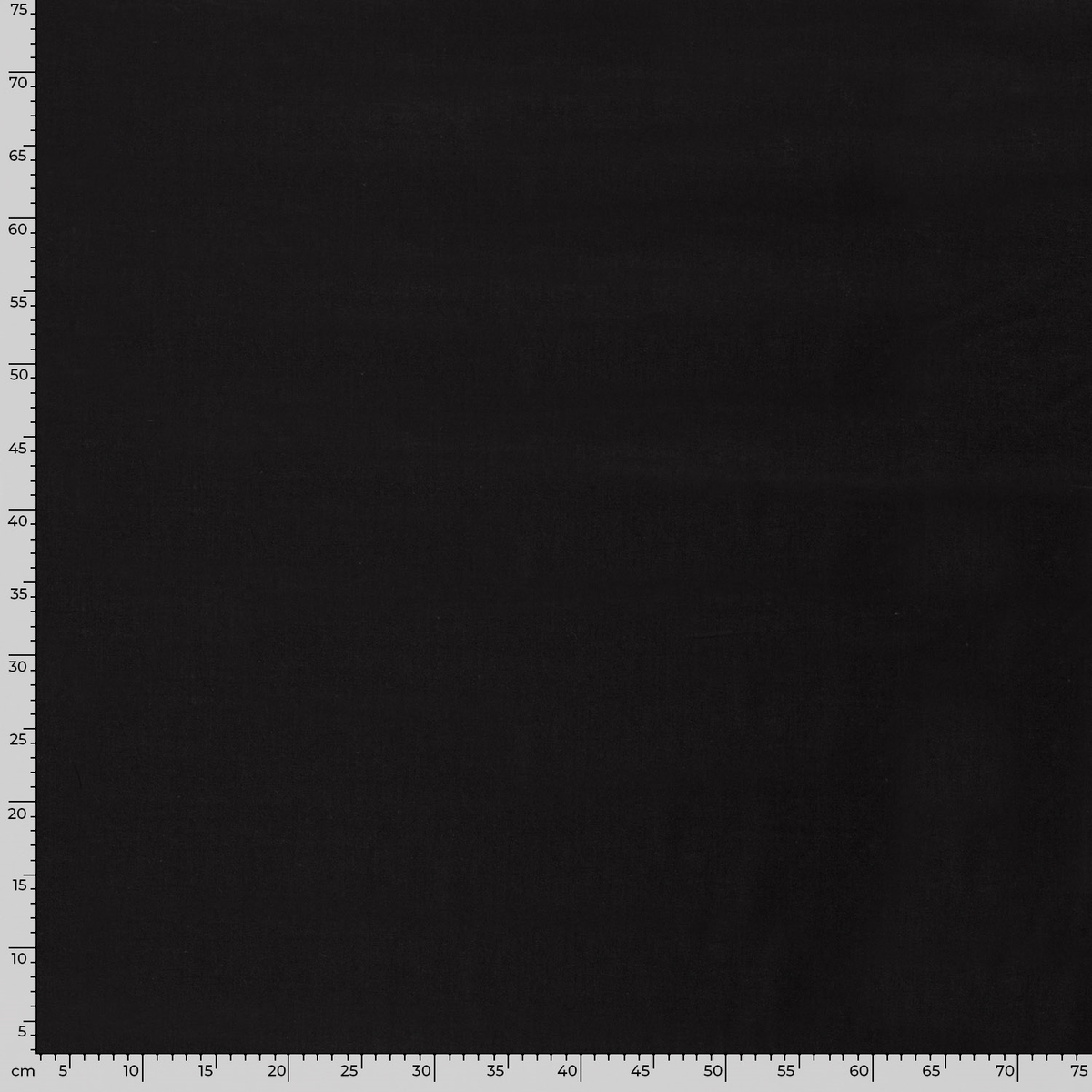Baumwollvoile Stoff Schwarz – Rolle