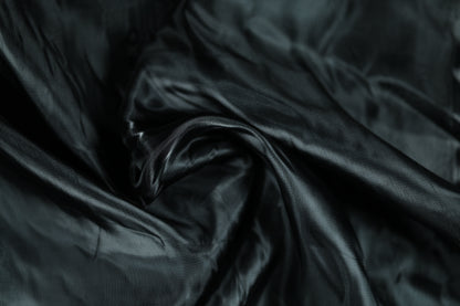Schwarzer Organza Stoff transparent glänzend 140cm breit